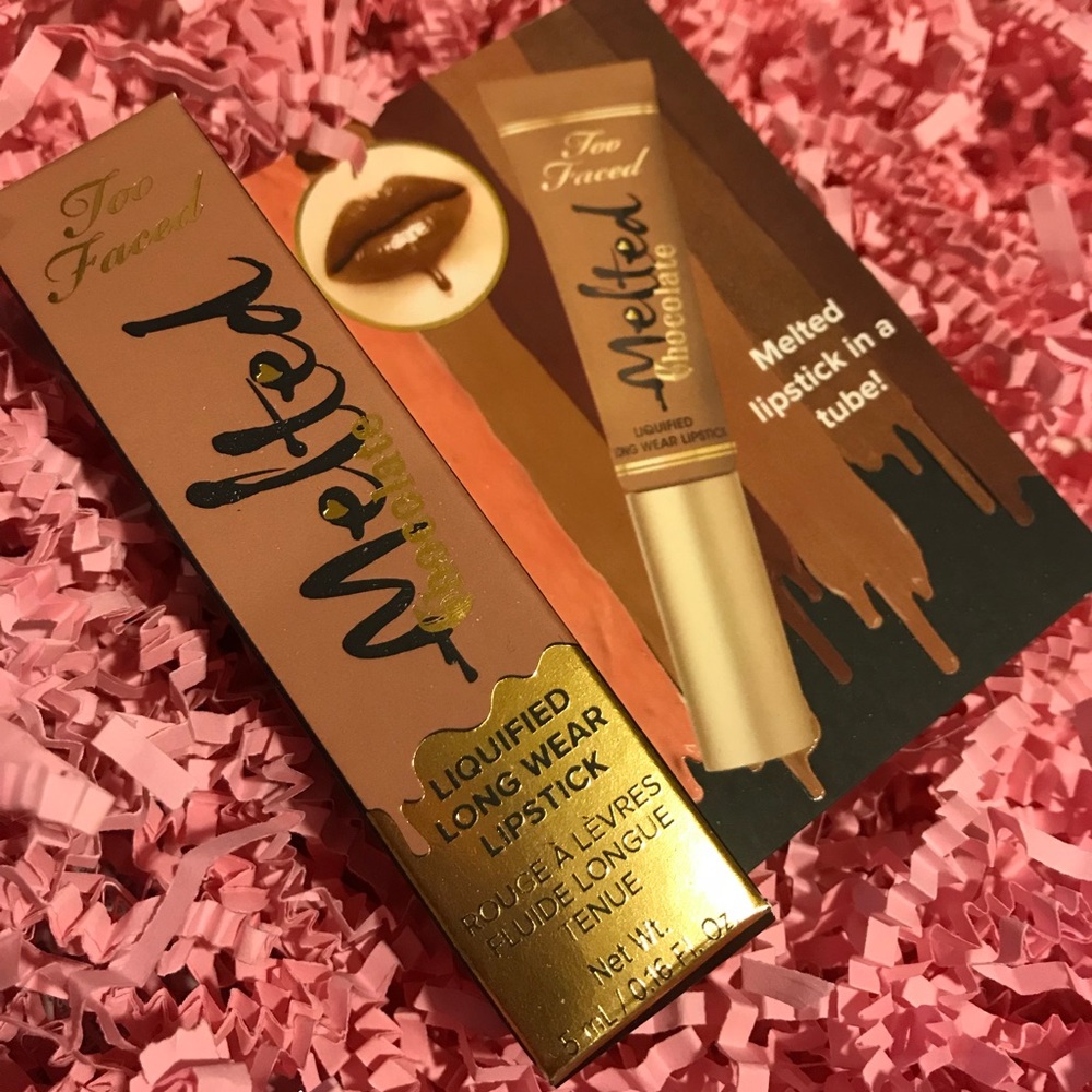 Mini melted lipstick- chocolate honey